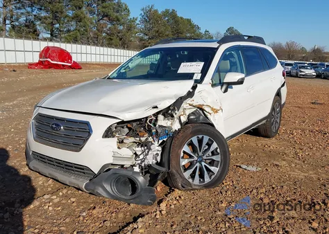 2016 Subaru Outback 3.6R Limited z USA, uszkodzony, nr VIN 4S4BSENC9G3225752
